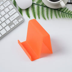 Angle support phone stand showcasing stable hold