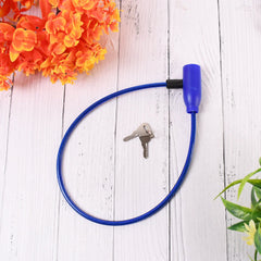 Secure Multipurpose Steel Cable Lock for Bikes and Tools