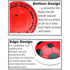 Bumper Goal Hover Soccer Toy protecting furniture