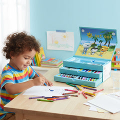Kids Painting Kit with colors and brushes