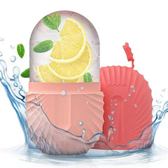 Reusable ice cube tray for facial ice roller