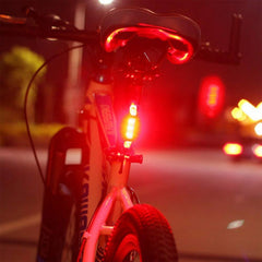 Compact and lightweight design of bike tail light