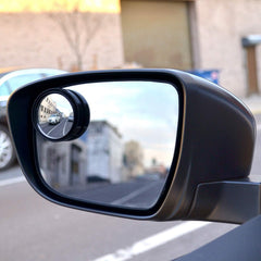 Car Blind Spot Mirror round HD convex glass mounted on side mirror