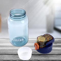 Close-up of Flip-top secure water bottle
