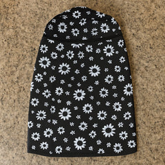 Close-up of LPG cylinder cover fabric pattern