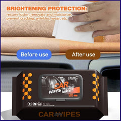 QuickFix Dash Wipes displayed clean car surface