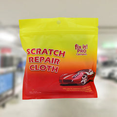 Gloves provided for safe application of car scratch repair solution