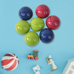 Children building 3D shapes with magnetic sticks and balls