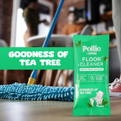 Pollic Kadam Concentrated Floor Cleaner Sachet – Tea Tree Fragrance (50 Gm)