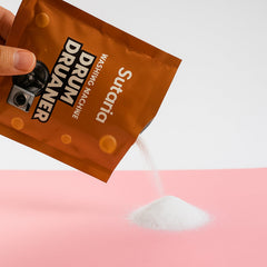 Sanitized washing machine drum cleaner powder