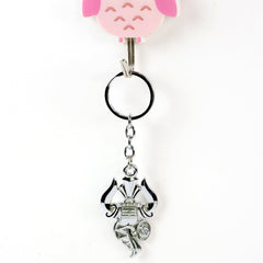 Trishul keychain metal key ring detailed view