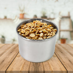 Airtight stainless steel jars for coffee, tea, sugar, spices