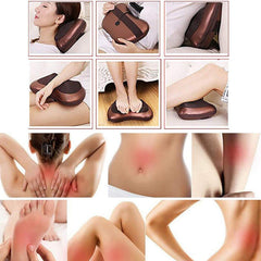 Massage pillow showing scale and size