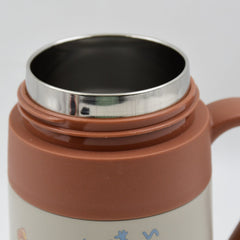 Vacuum insulated cup with handle and small cup set