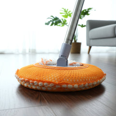 Microfiber mop head close up for effective cleaning