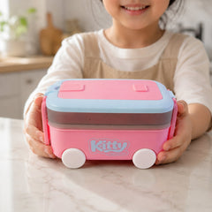 Kids lunch box spoon fork