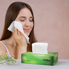 Box of Freshee Premium Skin-Friendly Facial Tissues