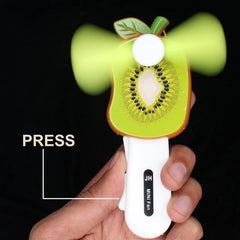 Hand-Press Portable Fan for Kids
