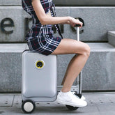 DeoDap Electric Suitcase Smart Scooter Riding Luggage - main product shot