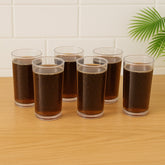 Supermom Plastic Martini Clear Glass Set 6 pieces