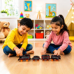 Express train set with bright lights