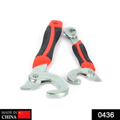 Close-up of Quick Snap N Grip wrench head showing automatic adjustment feature