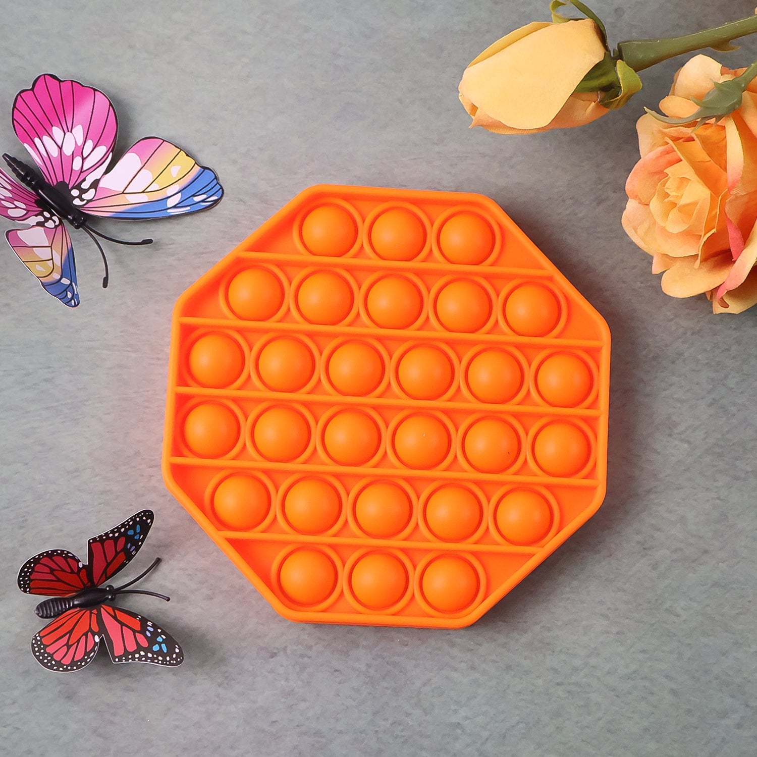 Hexagon Shape Silicone Pop It Fidget Toy