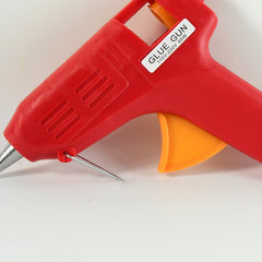 Glue gun safety nozzle detail