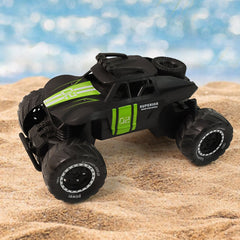 Electroplay XDrive Monster Truck RC toy on rugged terrain