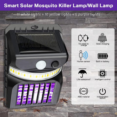 Electric mosquito zapper lamp for backyard