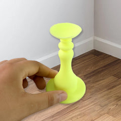 Reusable Washer Door Stopper in Neon Yellow