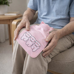 Flexible hot and cold therapy water bag