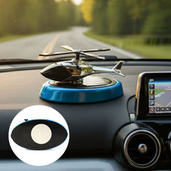 Helicopter Shape Car Dashboard Air Freshener with Rotating Blades