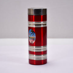 Mini Stainless Steel Water Bottle 380ml front view