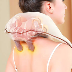 Close-up of Neck Massage Belt ergonomic cushion