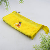 Smart Double Pocket Zipper Pouch – Multipurpose, Washable Stationery Organizer for School & Travel (2-Pocket)