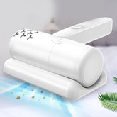 USB Rechargeable Dust Mite Controller on fabric surface