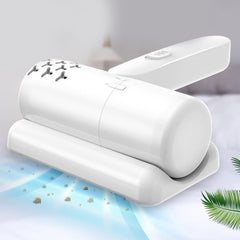 USB Rechargeable Dust Mite Controller on fabric surface