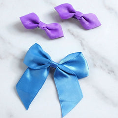 3 Pc bow hair clips showing elegant and stylish design