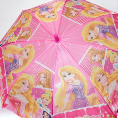 Windproof 3-fold umbrella structure close up