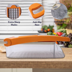 Side view of Vegetable & Fruit Chopper