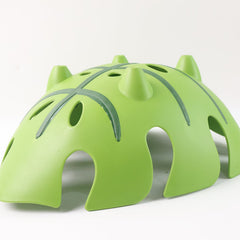 Stylish Leaf Design Fruit Basket Enhancing Kitchen Décor
