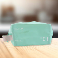 Waterproof Travel Toiletry Wash Bag / Pouch with Zipper Side Handle - (1 Pc)