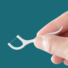2-in-1 Tooth Picks and Flosses close-up