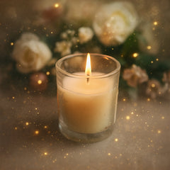 In'lief Scented Votive Jar Candle in Glass / Sweet Dreams Soy Blend Candle (50 Gm)