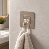 Strong adhesive plastic wall hook hanger