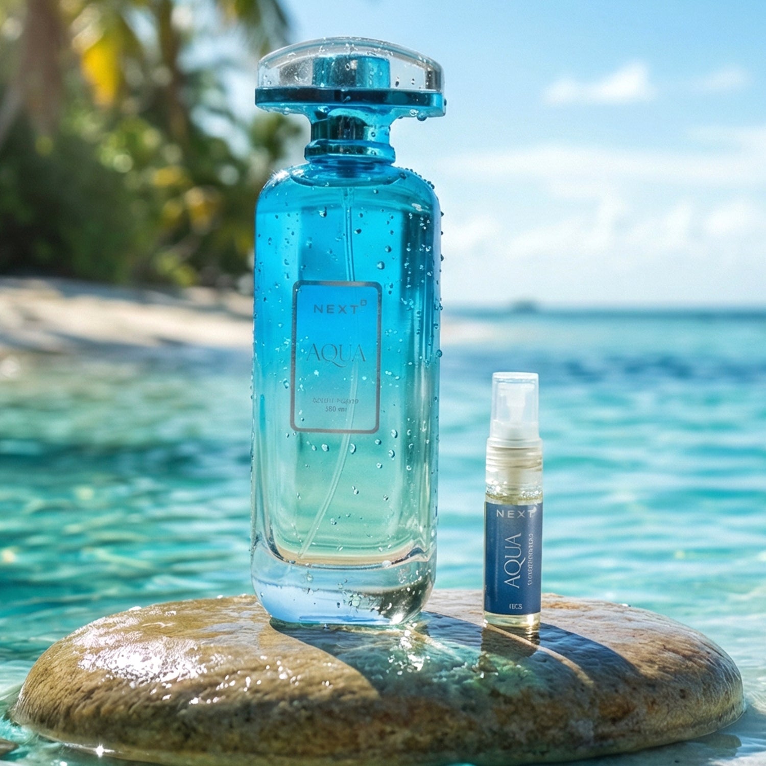 Next Premium Aqua Eau De Perfume 100 ML bottle front view
