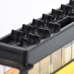 Close-Up of Buckhingham Wheels on Double Decker Bus Toy