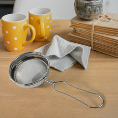 Apex Morning Stainless Steel Tea and Coffee Strainer on white background