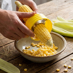 Close-up of corn stripper cutter blade